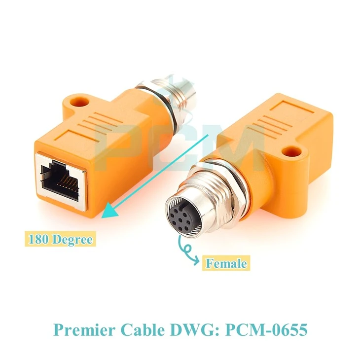 RJ45 To M12 Adapter Overview