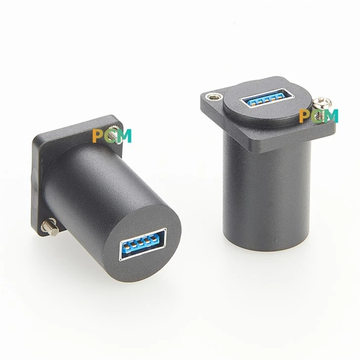 D-Type USB3.0 A Panel Mount Adapter best