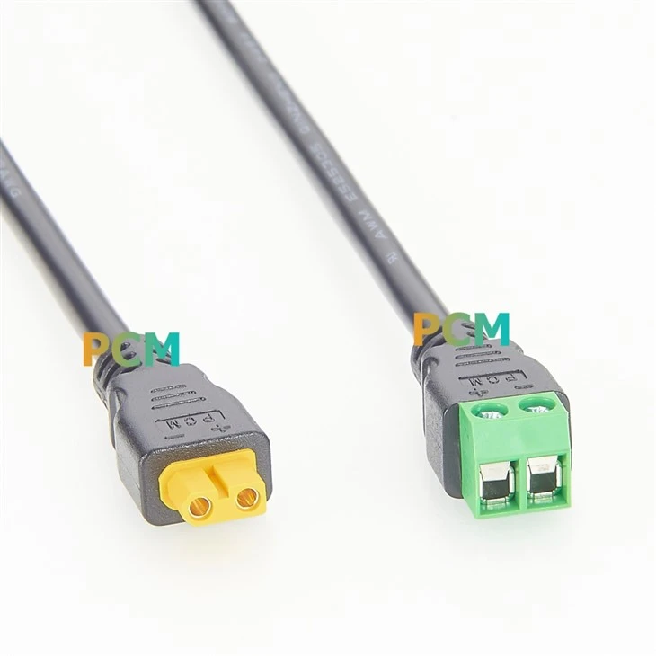 Amass XT30 Female to 2 Pin Terminal Block Cable suppliers
