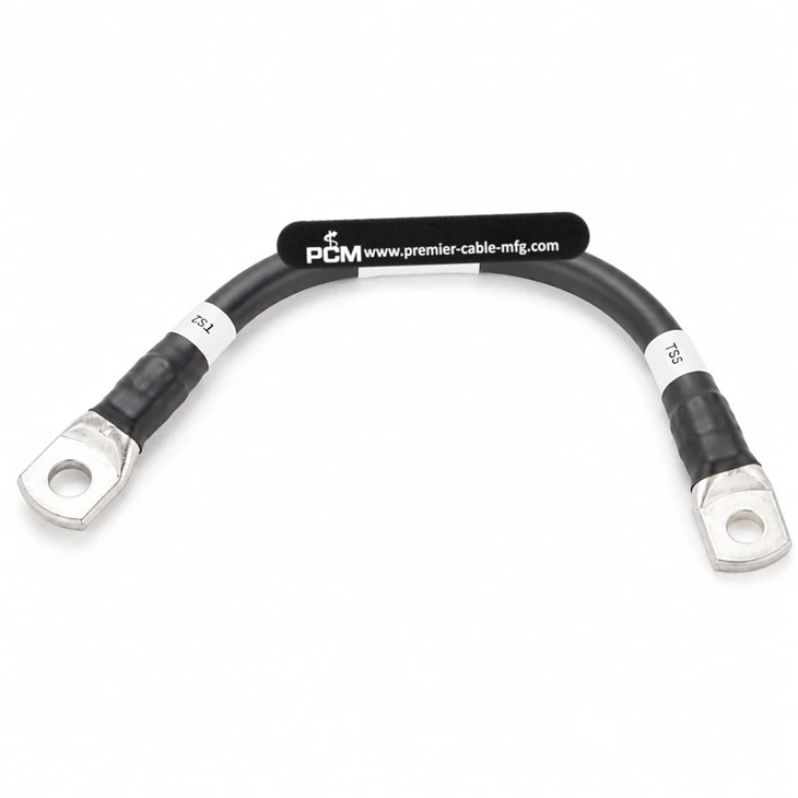 Battery Cable M6 To M10 Copper Ring Lug DC Power Jumper Cable suppliers