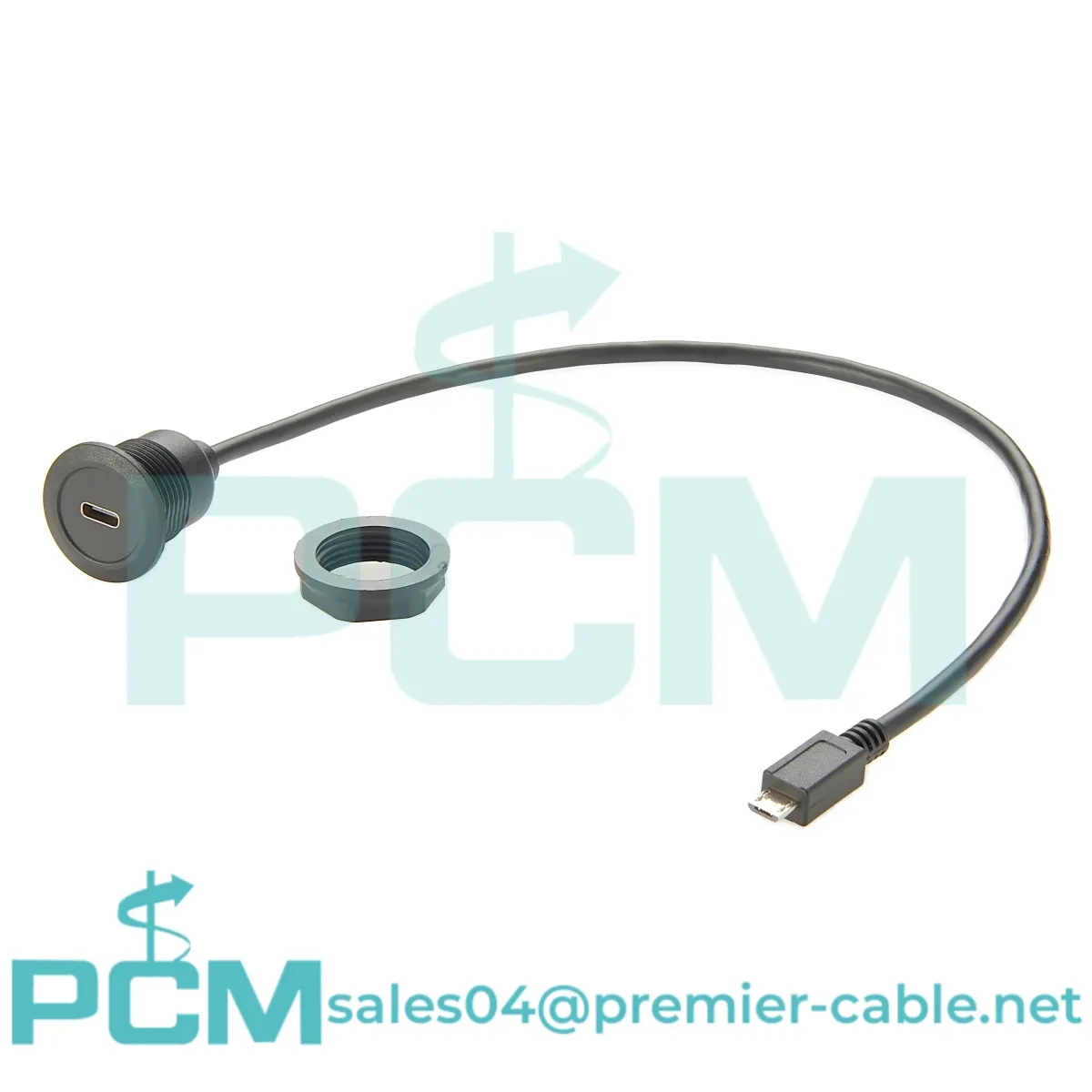 Kábel USB 3.1 Type-C na pripevnenie šasi k micro USB