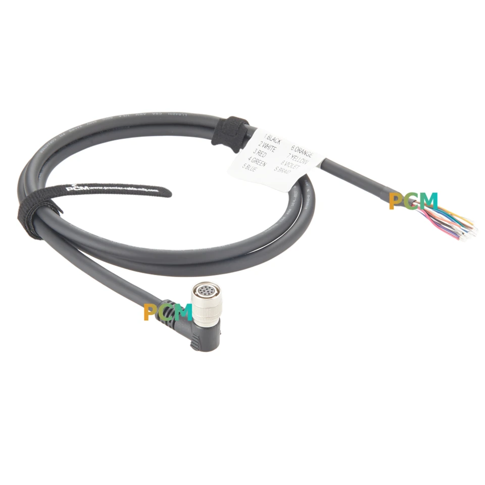 Hirose HR10A-10P-12S 12Pin Right Angle I/O Cable suppliers