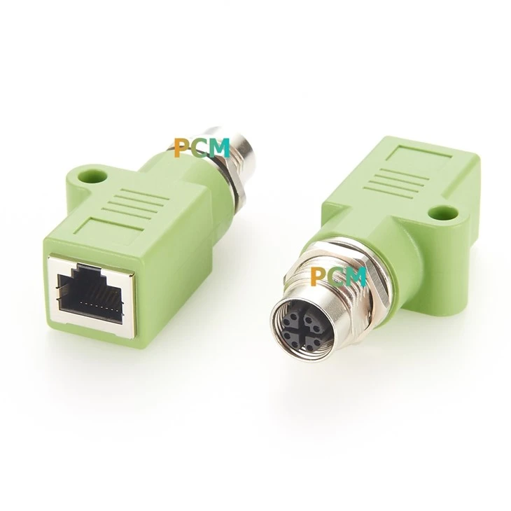 M12 X-Coded To RJ45 For Control Cabinet