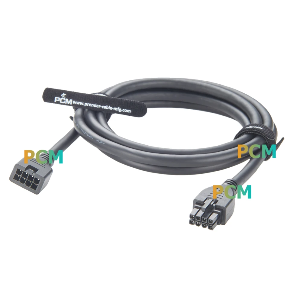 Molex Mini-Fit Jr. 8-Pin 4.2 Male To Female Extension Cable factory