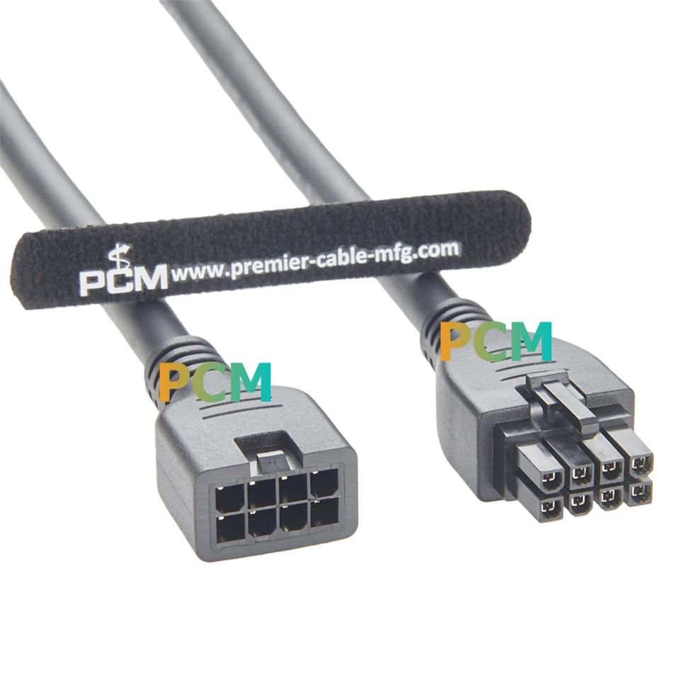Molex Mini-Fit Jr. 8-Pin 4.2 Male To Female Extension Cable suppliers