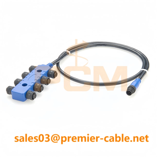 NMEA 2000 8 Way Splitter Micro-C Cable NMEA 2000 8 Way Splitter Micro-C Cable