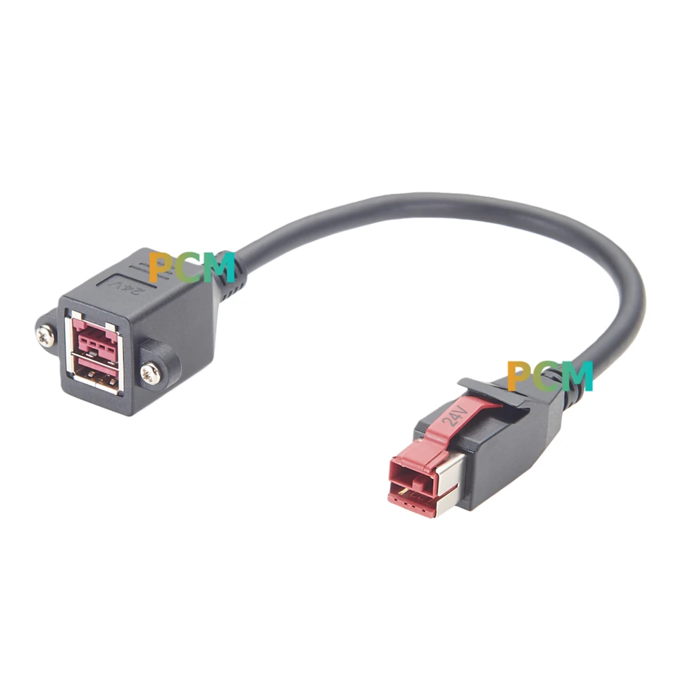 Powered USB Panel Mount 24V Cable factory