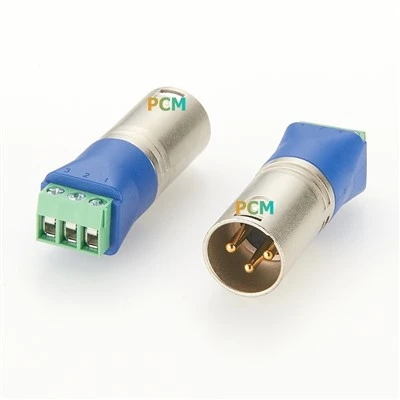 Konektor DMX512 XLR na konektor bloku terminálu