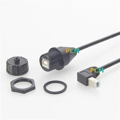 IP67 Panel Monert Ethernet RJ45 konektor