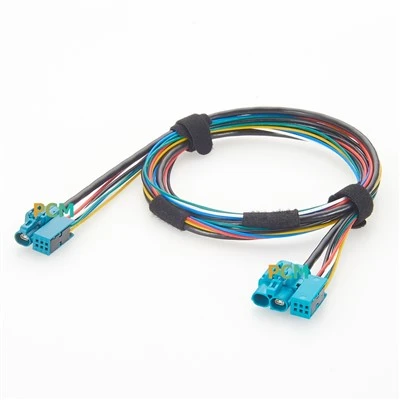 Mini Fakra 4-v-1 Z Kód Žena do SMA Ženy 4 porty Vozidlo LVDS kábel