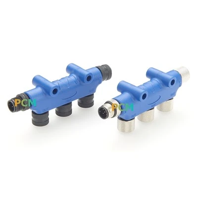 NMEA2000 M12 A Kód 5-pinový T-konektor 3 Port