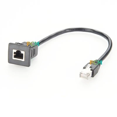 RJ 45 8 P8C Adaptér Snap-Lock Panel Cable Cable