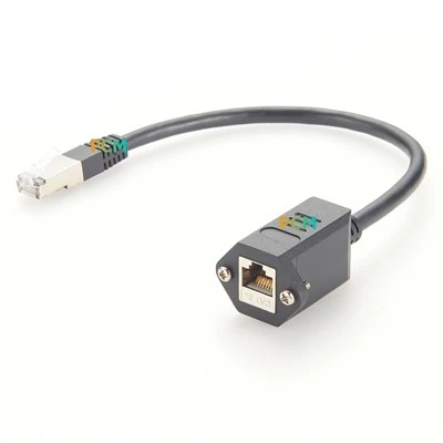 RJ45 CAT5E CAT6 ETHERNET SCRACT LOCK LOCK PANEL CABLE