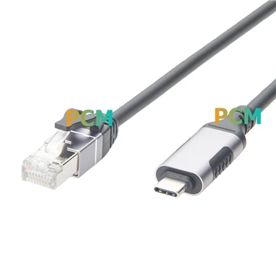 Gigabitový ethernetový kábel USB-C na RJ45 10 cm