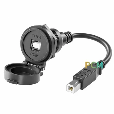 Kábel na montáž na panel typu USB-B