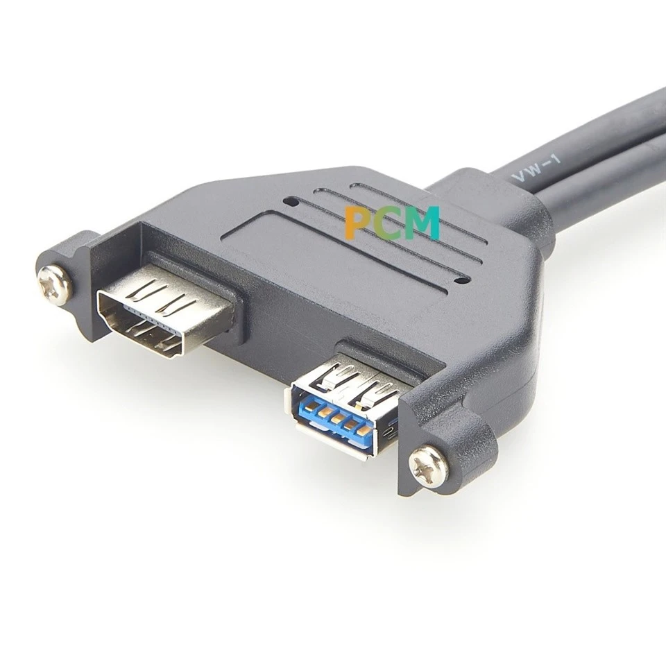 USB3.0 & HDMI Extension Panel Mount Cable best
