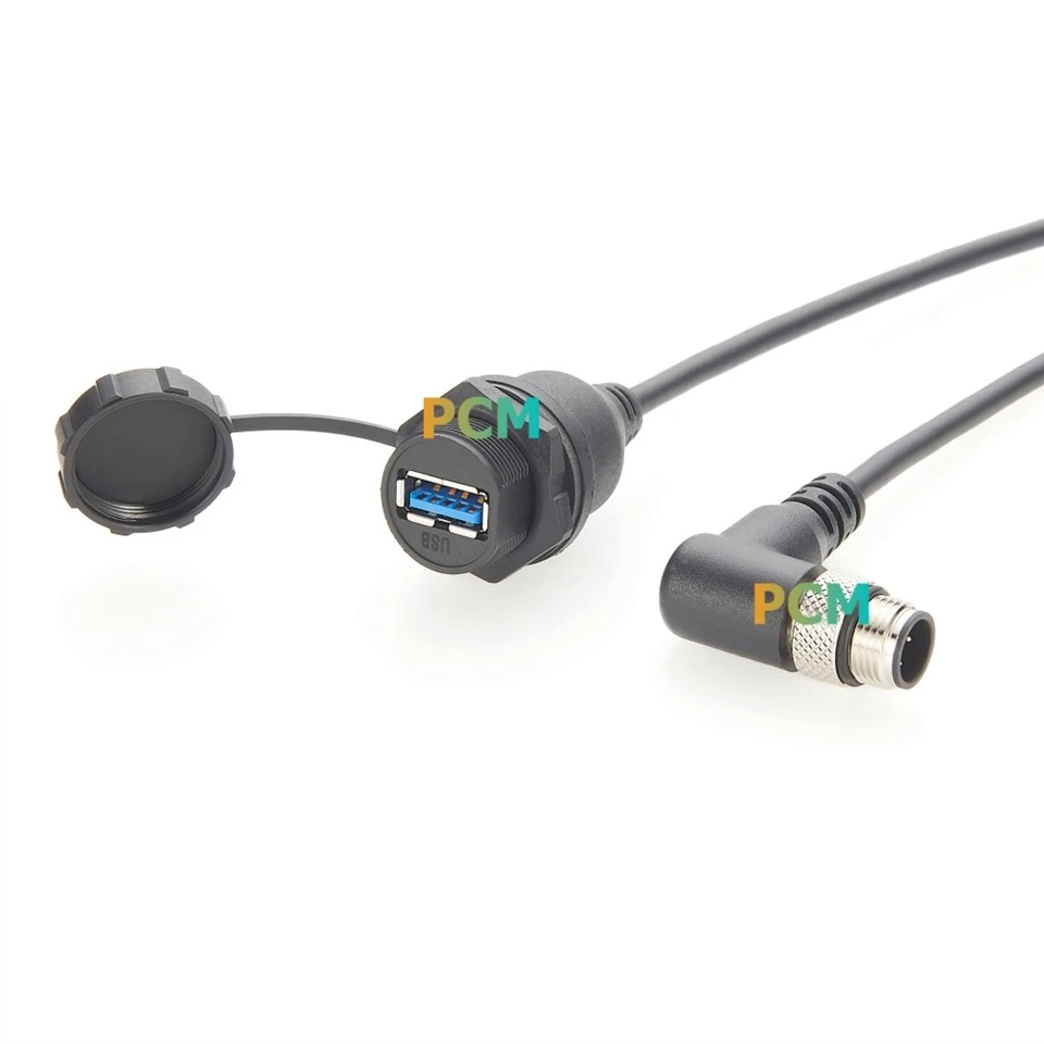 Waterproof IFM EC9125 USB Connection Cable