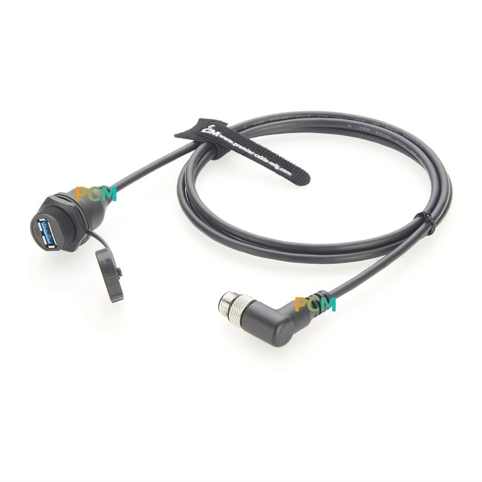 Waterproof IFM EC9125 USB Connection Cable factory